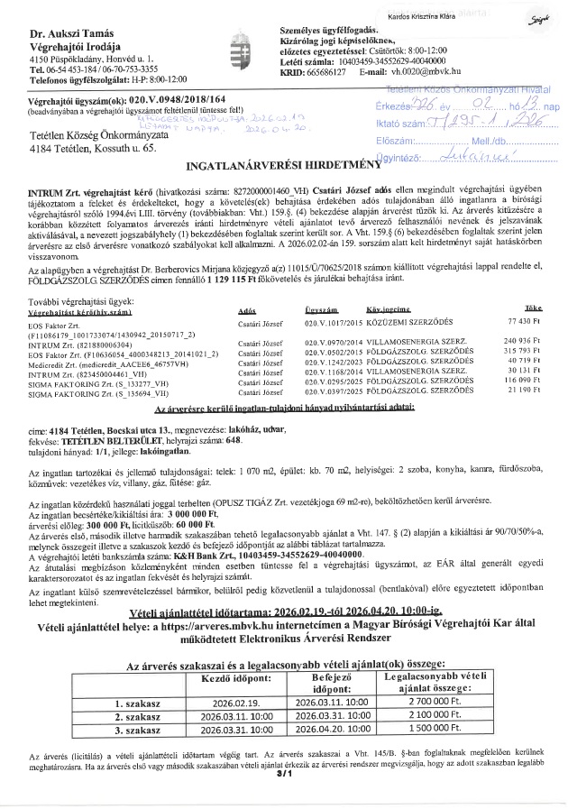 hirdetmeny 020V0948 2018 164